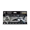 Sale Set 8 pinturas USAF colors post WWII to present Aggressor Squadron II 17ml Pinturas Para Maquetas Y Modelismo