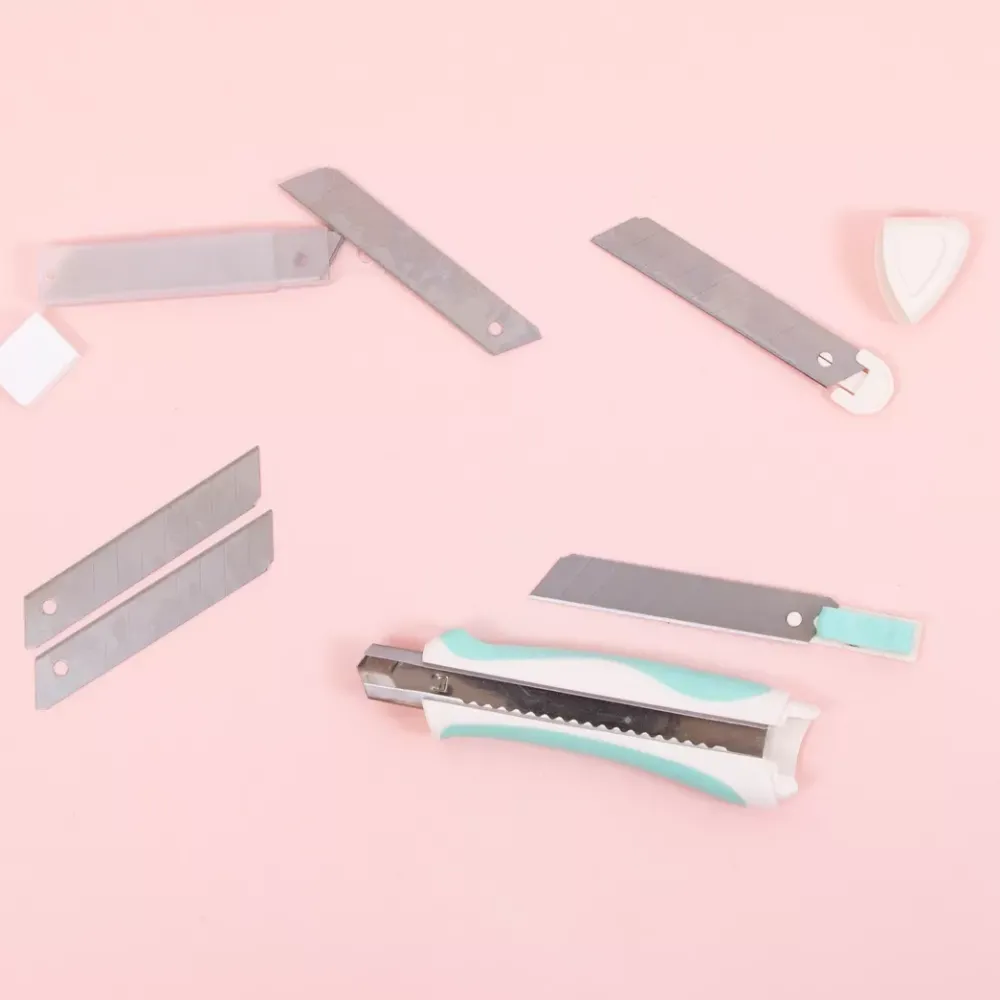 Discount Set 10 Recambios Hojas de Cutter Profesional Herramientas De Corte|Goma Eva Fofuchas