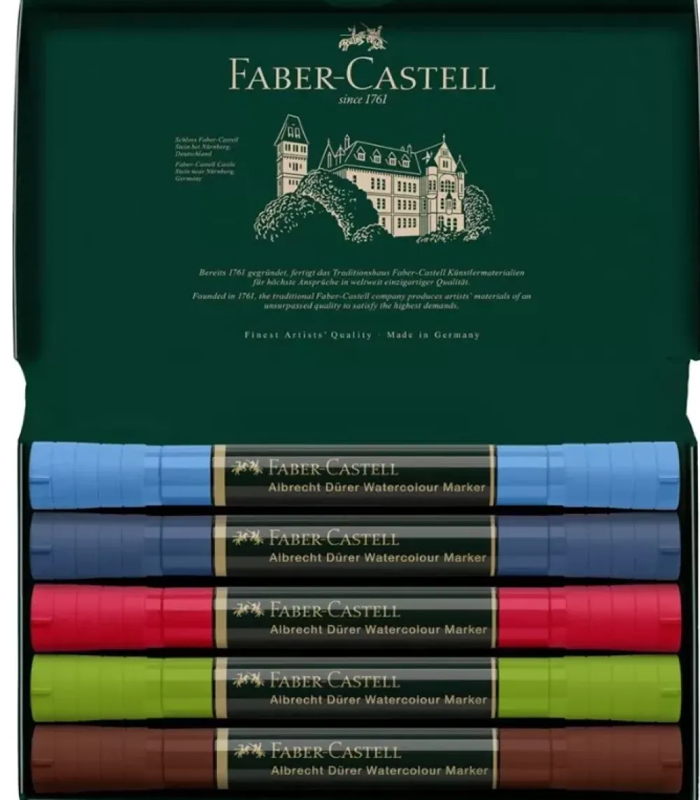 Online Set 5 Rotuladores Acuarelables Esbozos Urbanos Albrecht Dürer Rotuladores