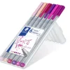Online Set 6 Rotuladores Fineliner Flamingo Triplus Rotuladores