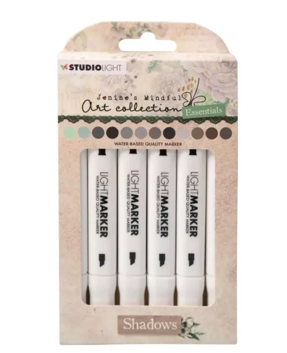 Online Set 12 Rotuladores Light Marker Shadows Jenine's Mindfull Art s Rotuladores