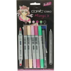 Sale Set 5+1 rotuladores Manga #03 Ciao Rotuladores