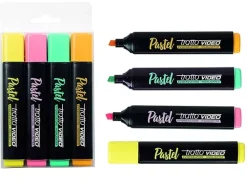 Outlet Set 4 Rotuladores Pastel Video Tratto Rotuladores