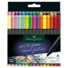 Outlet Set 30 Rotuladores Pastel y Neón Grip Finepen Faber-Castel 0.4 Rotuladores
