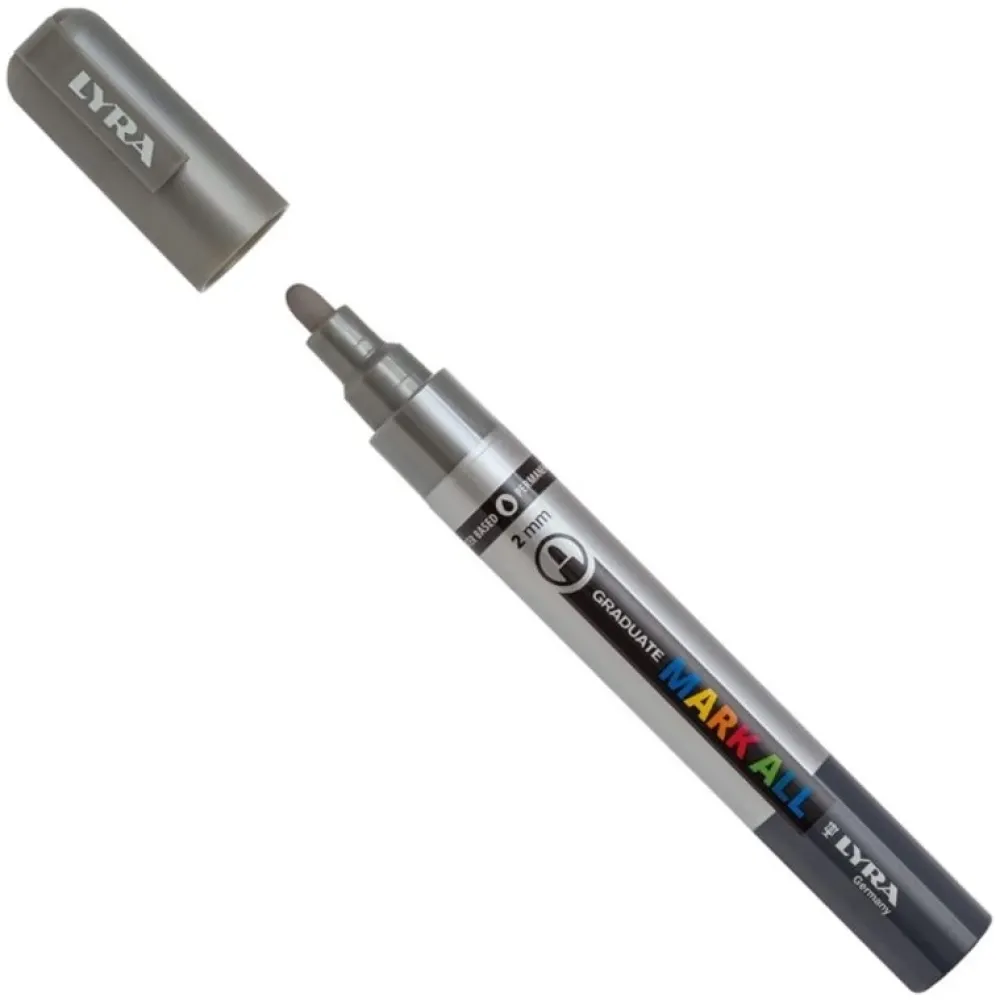 Sale Set 4 rotuladores permanentes metalizados Mark All 2mm Rotuladores