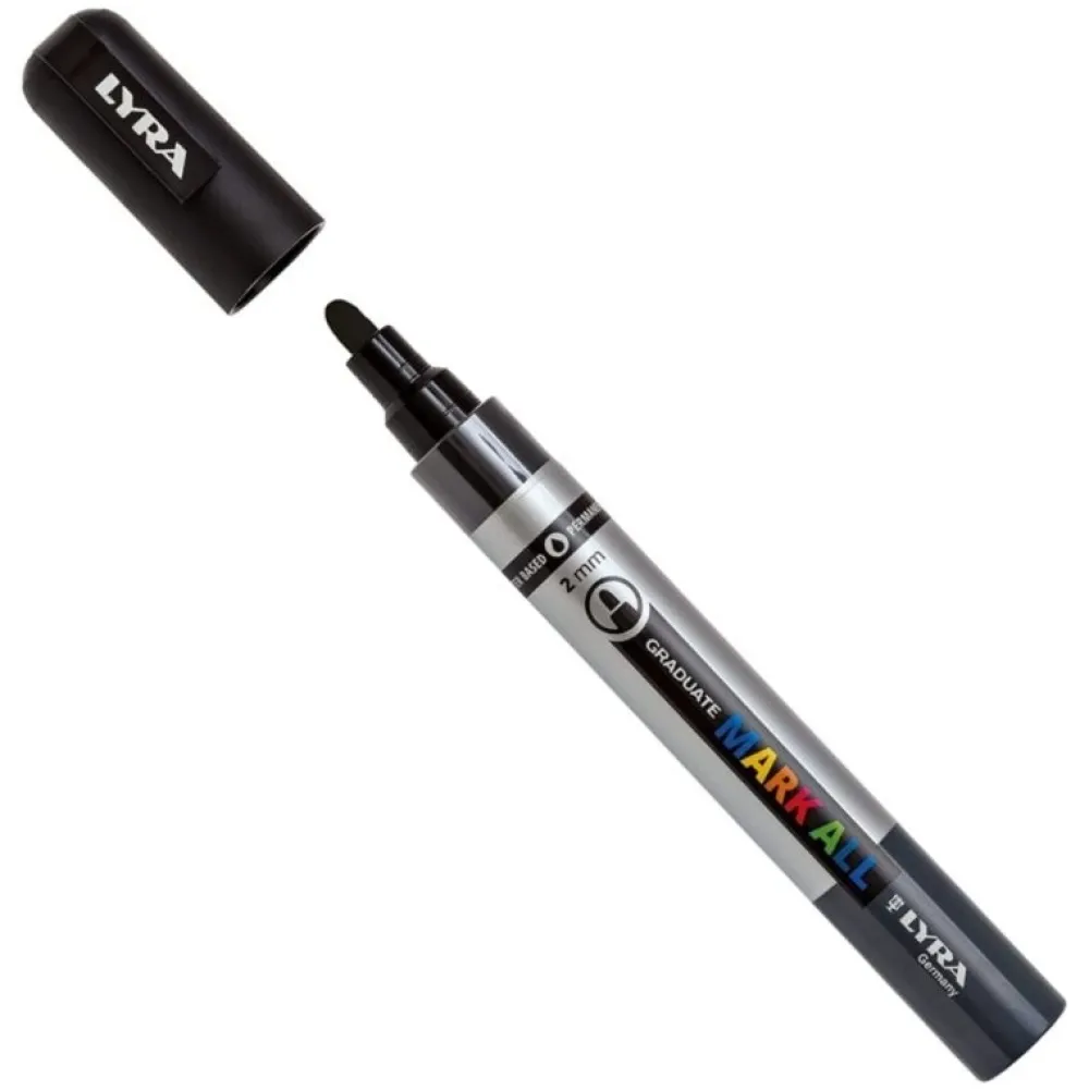 Sale Set 4 rotuladores permanentes metalizados Mark All 2mm Rotuladores