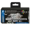 New Set 6 Rotuladores pincel grises Multi Ink Rotuladores