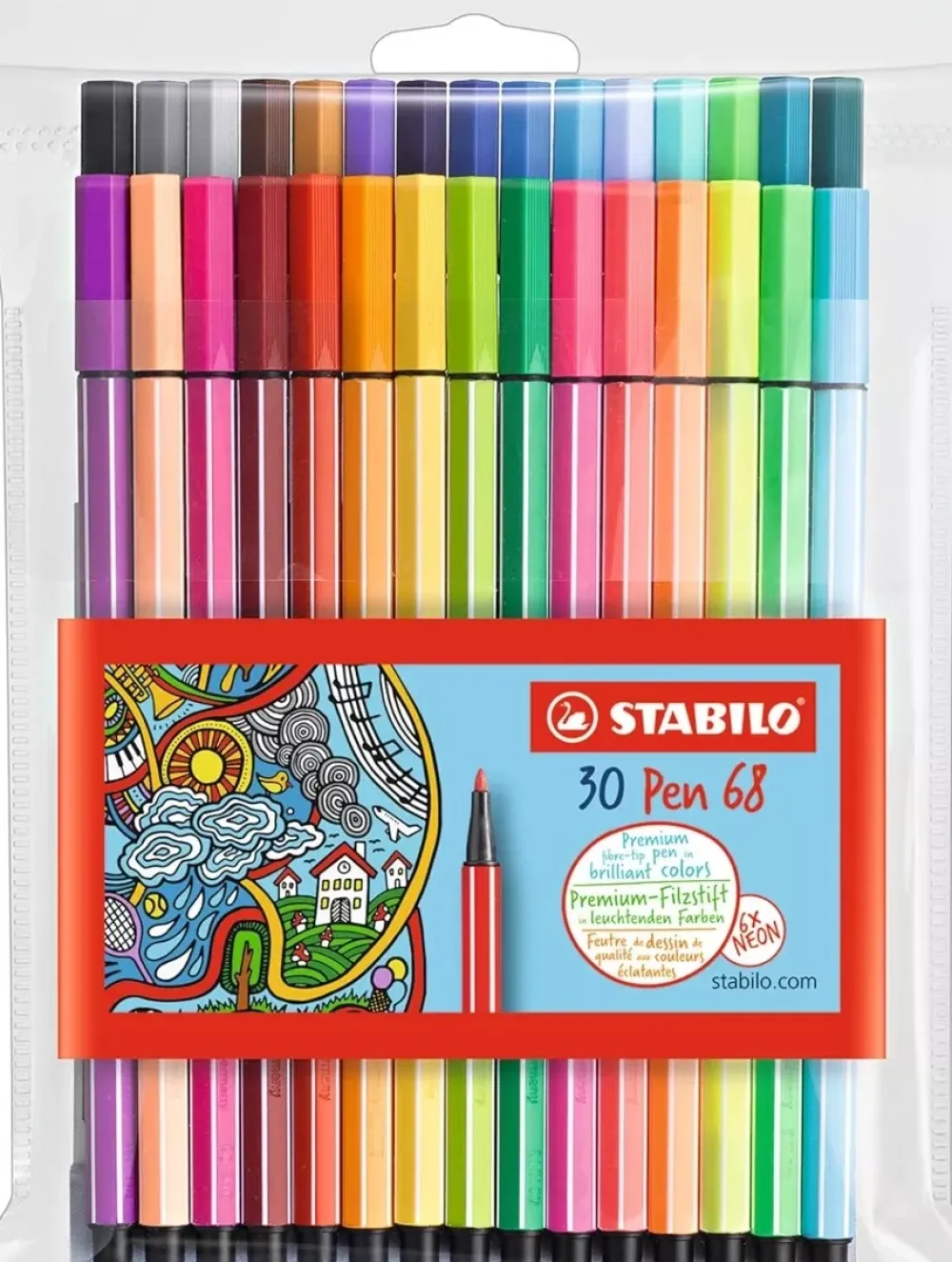 New Set 30 Rotuladores Pen 68 Rotuladores