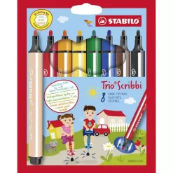 Clearance Set 6 Rotuladores Scribbi Niños Niños Y Regalos