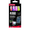 Hot Set 4 Rotuladores surtidos PWE5M Uni Chalk Posca Rotuladores
