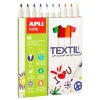 Clearance Set 10 rotuladores textiles surtidos Kids Pinturas Para Tela Y Seda