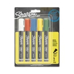 Clearance Set 5 Rotuladores Tiza Colores Rotuladores|Pinturas Para Tela Y Seda