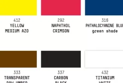 Clearance Set 6 Tintas Acrílicas Colores Esenciales Pinturas Acrílicas