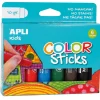 Set 6 témperas sólidas colores surtidos 10g Pinturas Para Tela Y Seda