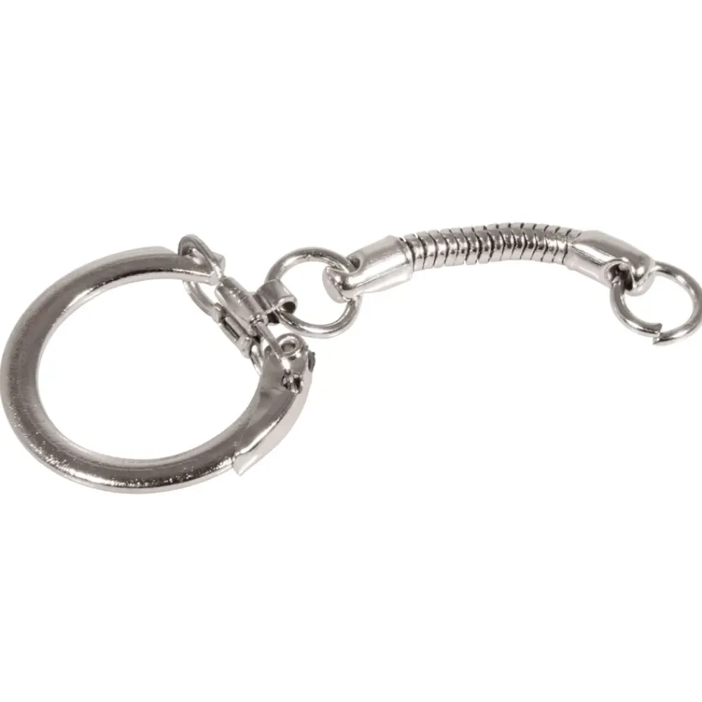 Hot Set 10 Unidades Llavero Platino 24mm Bisutería