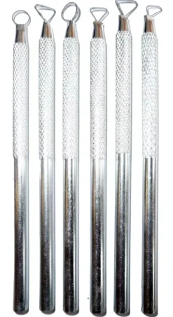 New Set 6 Vaciadores de Aluminio Herramientas Para Modelado|Pastas Moldeables