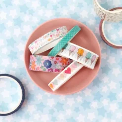 Best Set 8 washi tape Reasons To Smile Shimelle Decoupage