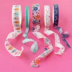 Best Set 8 washi tape Reasons To Smile Shimelle Decoupage