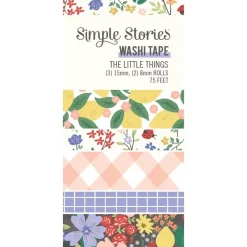 Discount Set 5 Washi Tape The Little Things Decoupage|Papeles