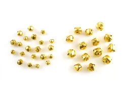 Discount Set Cascabeles Dorados Goma Eva Fofuchas