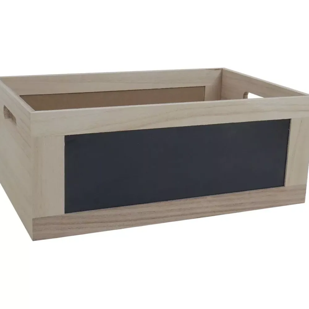 Best Set de 3 cajas de madera Organización
