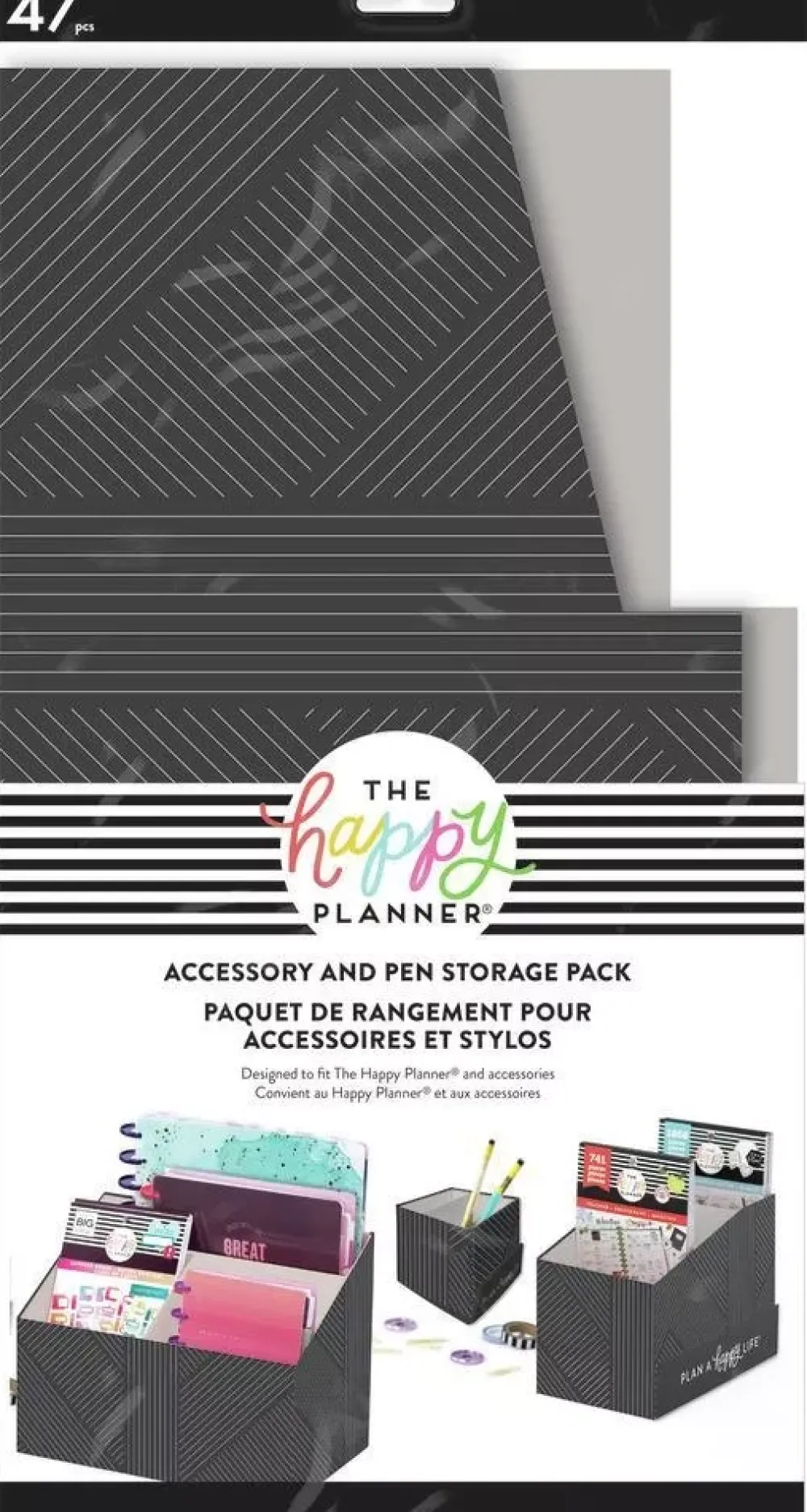 Clearance Set de 3 Cajas de Organización Align Happy Planner Organización