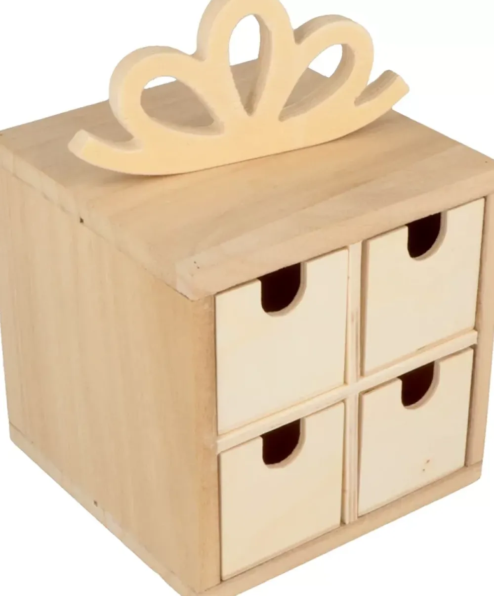 Online Set de 2 Cajas de Regalo de Madera Maderas|Organización