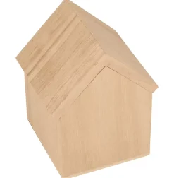 Best Set de 2 Casas de Madera con Tapa Maderas