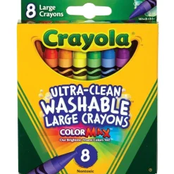 Best Set de 8 Crayons lavables grandes Niños Niños Y Regalos