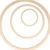 Discount Set de 3 Círculos de Madera Maderas