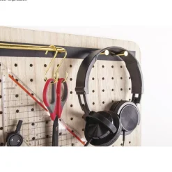 Hot Set de 4 ganchos en S para Pegboard Pin and Peg Organización