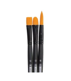 New Set de 3 pinceles Hobby and Craft Pinceles Y Brochas