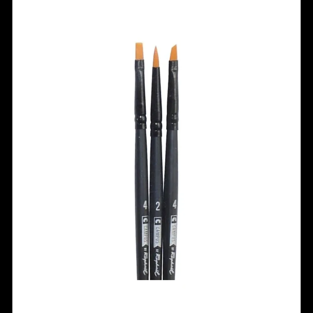 New Set de 3 pinceles Hobby and Craft Pinceles Y Brochas