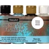 Clearance Set de 4 Pinturas Designer Finishes Patina Ceras, Pátinas Y Tintes