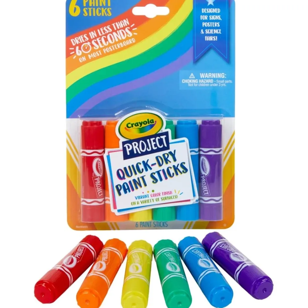 Sale Set de 6 pinturas secado rápido Project Niños Niños Y Regalos