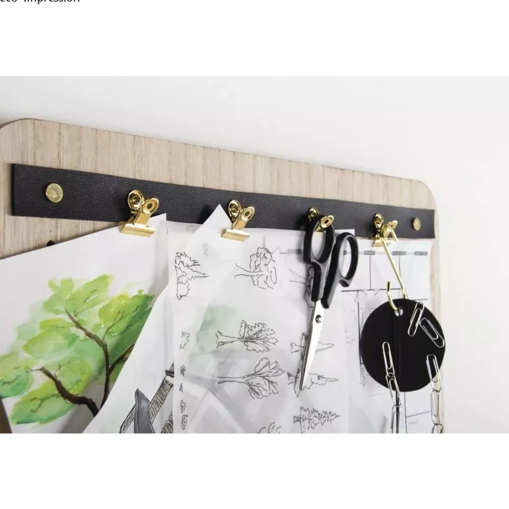 Hot Set de 3 pinzas para Pegboard Pin and Peg Organización
