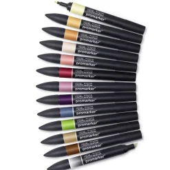 Best Set de 12+1 Promarker Manga Steampunk Winsor & Newton Rotuladores