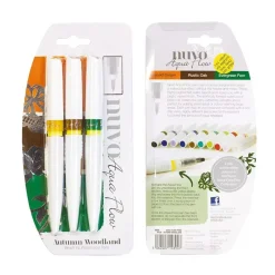 Hot Set De 3 Rotuladores Aqua Flow Autumn Woodland Rotuladores