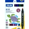 Set de 8 rotuladores bicolor Maxi Rotuladores