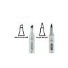 Outlet Set De 6 Rotuladores Ciao Tonos Marinos Rotuladores