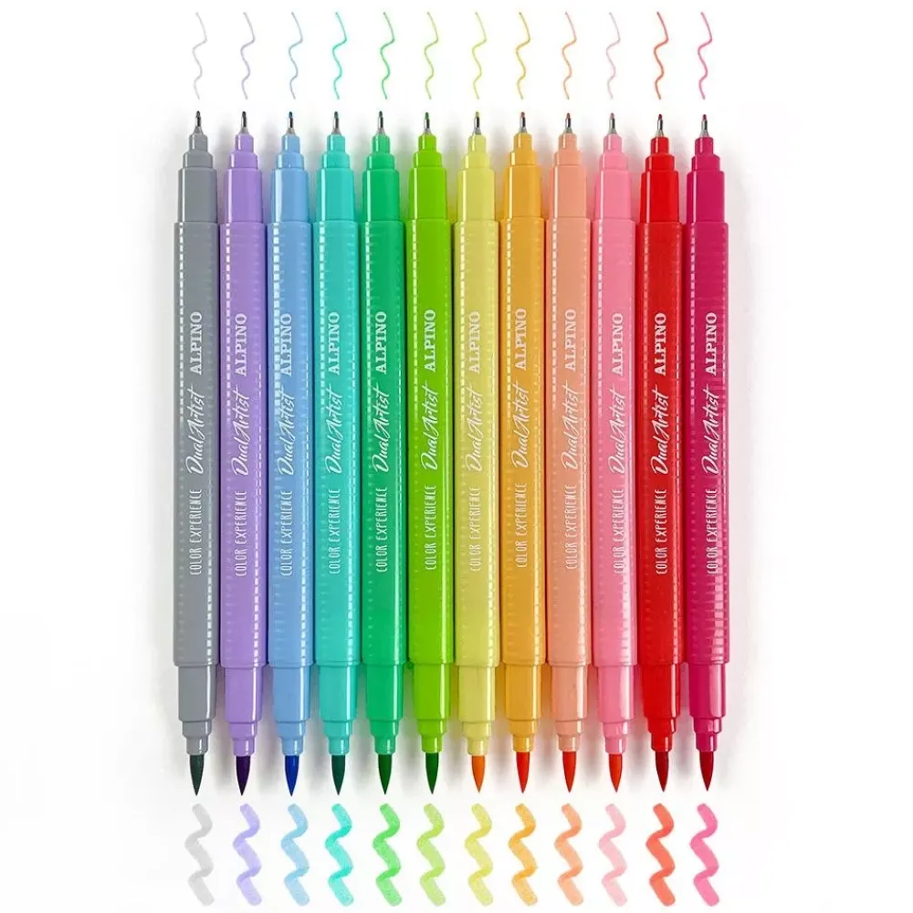 New Set de 12 rotuladores Dual Artsit Pastel Rotuladores