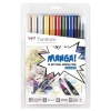Sale Set de 10 rotuladores Dual Brush Manga Shonen Rotuladores