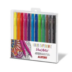 Hot Set de 12 Rotuladores Dual Artist Color Experience Rotuladores