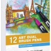 Clearance Set de 12 rotuladores Dual Brush Colores Primarios Rotuladores