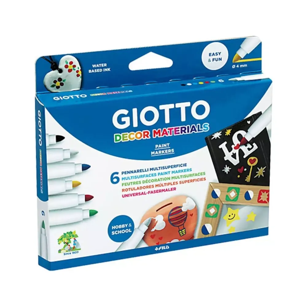 Set de 6 rotuladores Multisuperficie Niños Niños Y Regalos|Rotuladores
