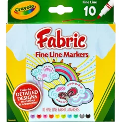 Online Set de 6 rotuladores para tela Niños Niños Y Regalos|Pinturas Para Tela Y Seda