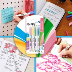 Outlet Set de 4 Rotuladores Pastel S-Note Rotuladores|Pinturas Para Tela Y Seda