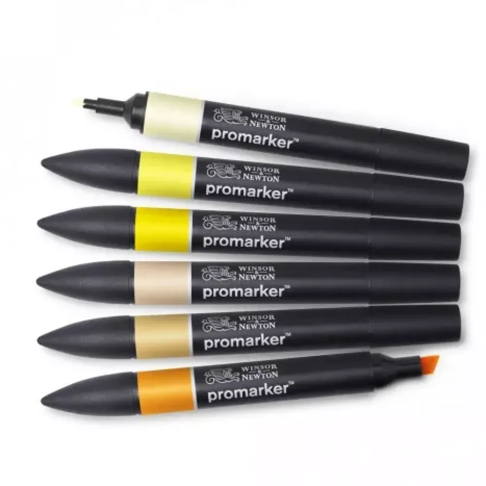 Outlet Set de 6 Rotuladores Promarker Tonos Amarillos Rotuladores