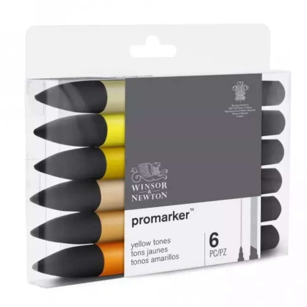 Outlet Set de 6 Rotuladores Promarker Tonos Amarillos Rotuladores