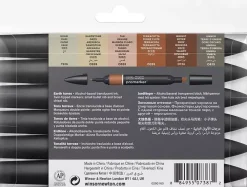 New Set de 6 Rotuladores Promarker Tonos Tierra Rotuladores